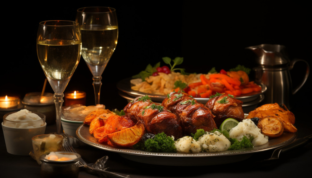 Un menu pour le réveillon du nouvel an